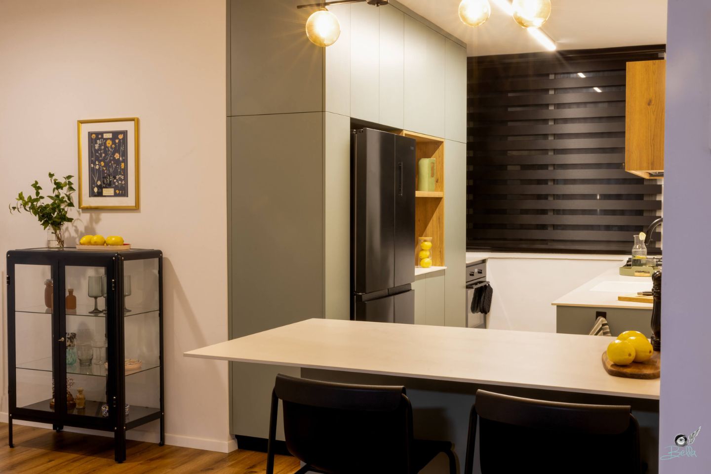 Yael Gavriel Interior Design Kitchen in a 100 sqm apartment in Ramat Gan