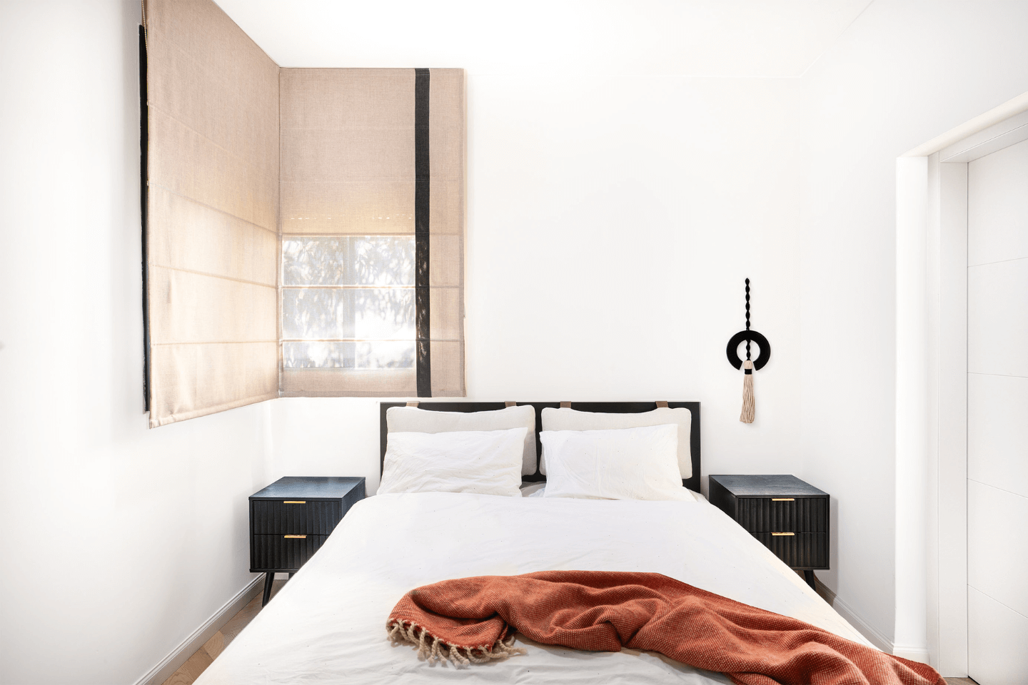 יעל גבריאל עיצוב פנים חדר שינה בדירה בר"ג