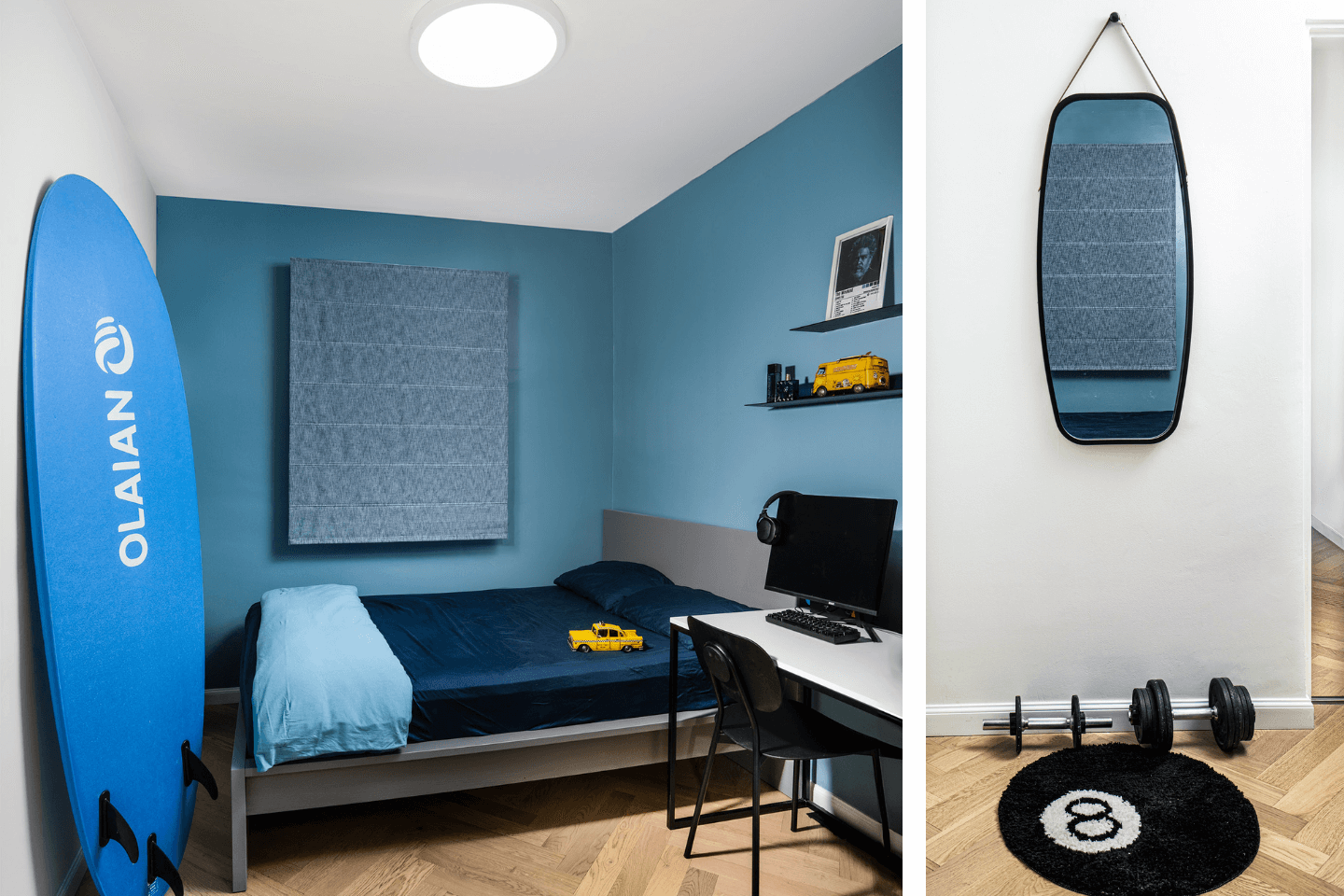 חדר נער, דירה בר"ג יעל גבריאל עיצוב פנים